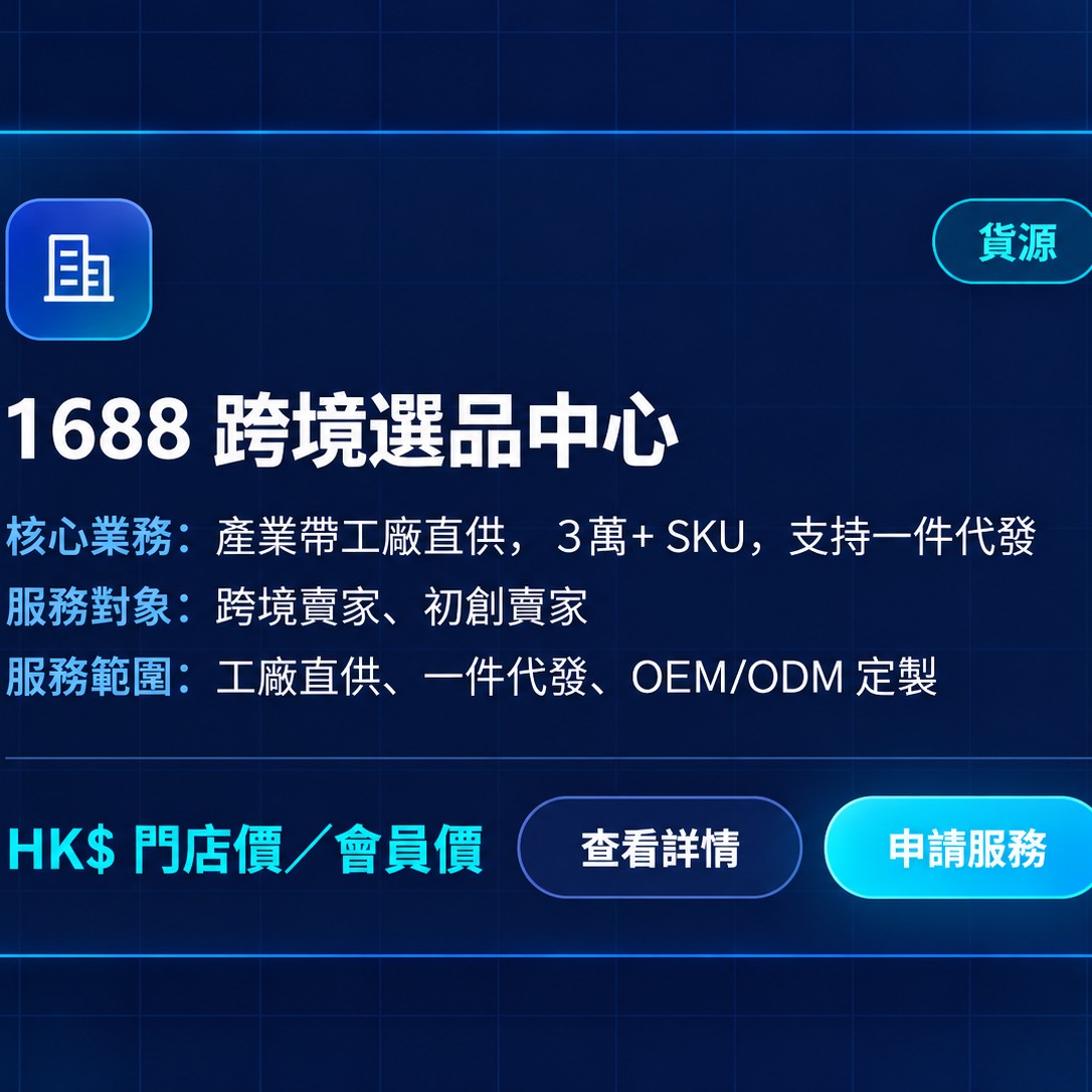 1688跨境中心